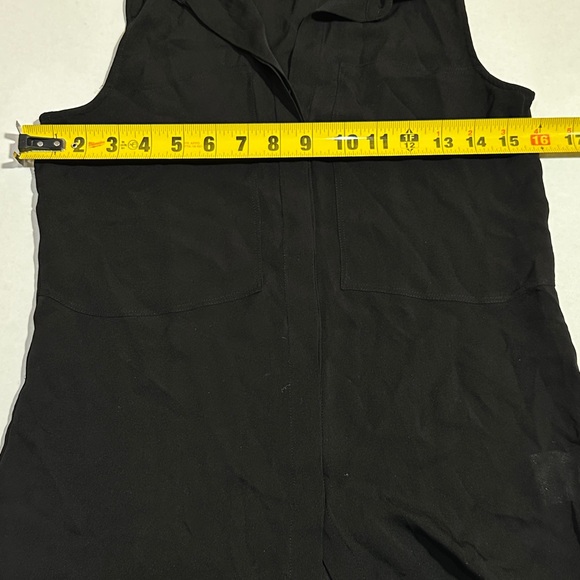 Theory Silk Black Sleeveless Top - Picture 4 of 6